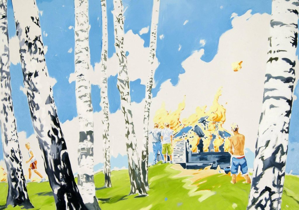 Lichterkette © Norbert Bisky. All rights reserved.