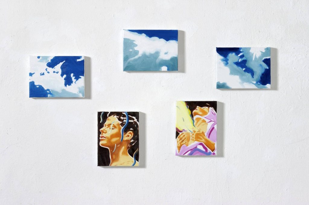 Tropfen I – V, Sendung Installation View © Norbert Bisky. All rights reserved.