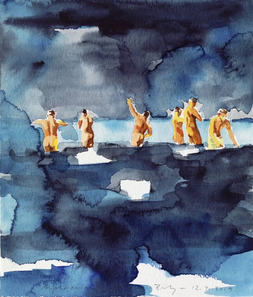 Nightswimming © Norbert Bisky. All rights reserved.