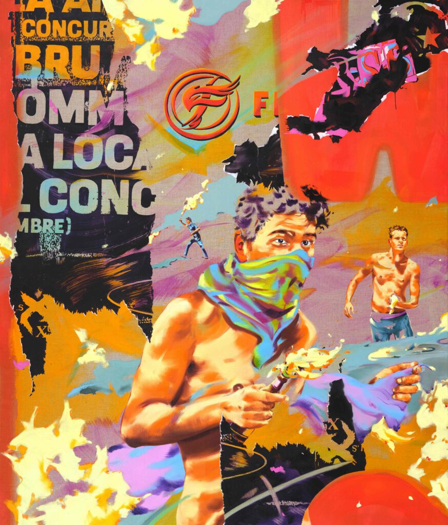 Fire Society © Norbert Bisky. All rights reserved.